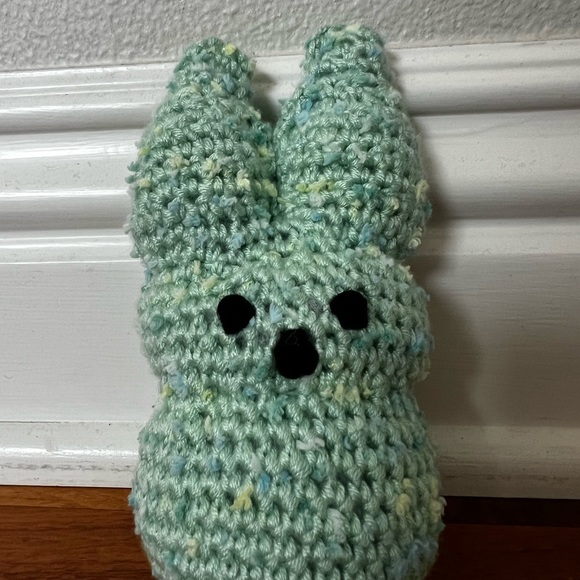 Set of Hand Crocheted Easter Peeps Bunny 🐣🐰 - Picture 9 of 10